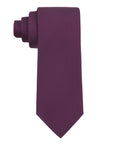 TB Men's Premium Necktie Geo PLUM