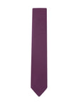 TB Men's Premium Necktie Geo PLUM