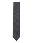 TB Men's Premium Necktie Geo Circles Grey