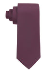 TB Men's Premium Necktie Wired Burgundy