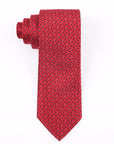 TB Men's Premium Necktie R-Angle Red