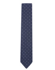 TB Men's Premium Necktie Dotted Navy