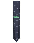 TB Men's Premium Necktie Navy Equestrian