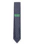 TB Men's Premium Necktie Navy Check