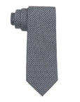 TB Men's Premium Necktie Grey Check