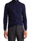 Performance Turtleneck Sweater Navy